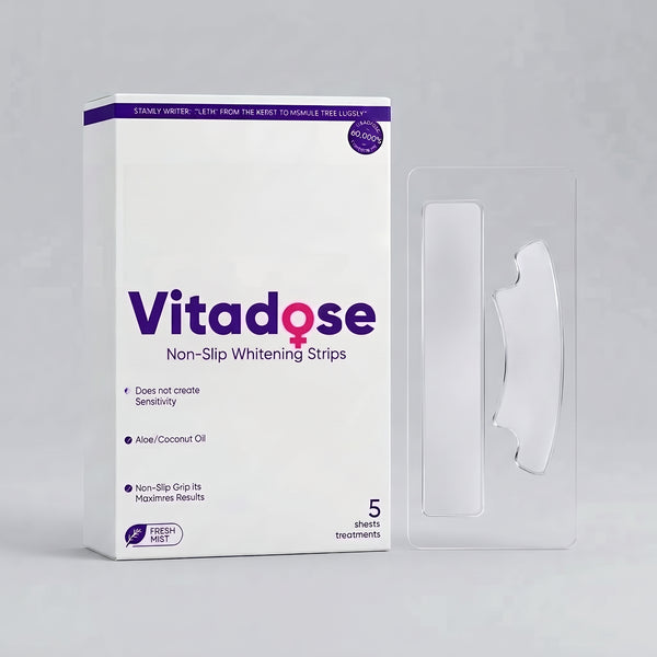 Vitadose Teeth Whitening Strips-5 Strips